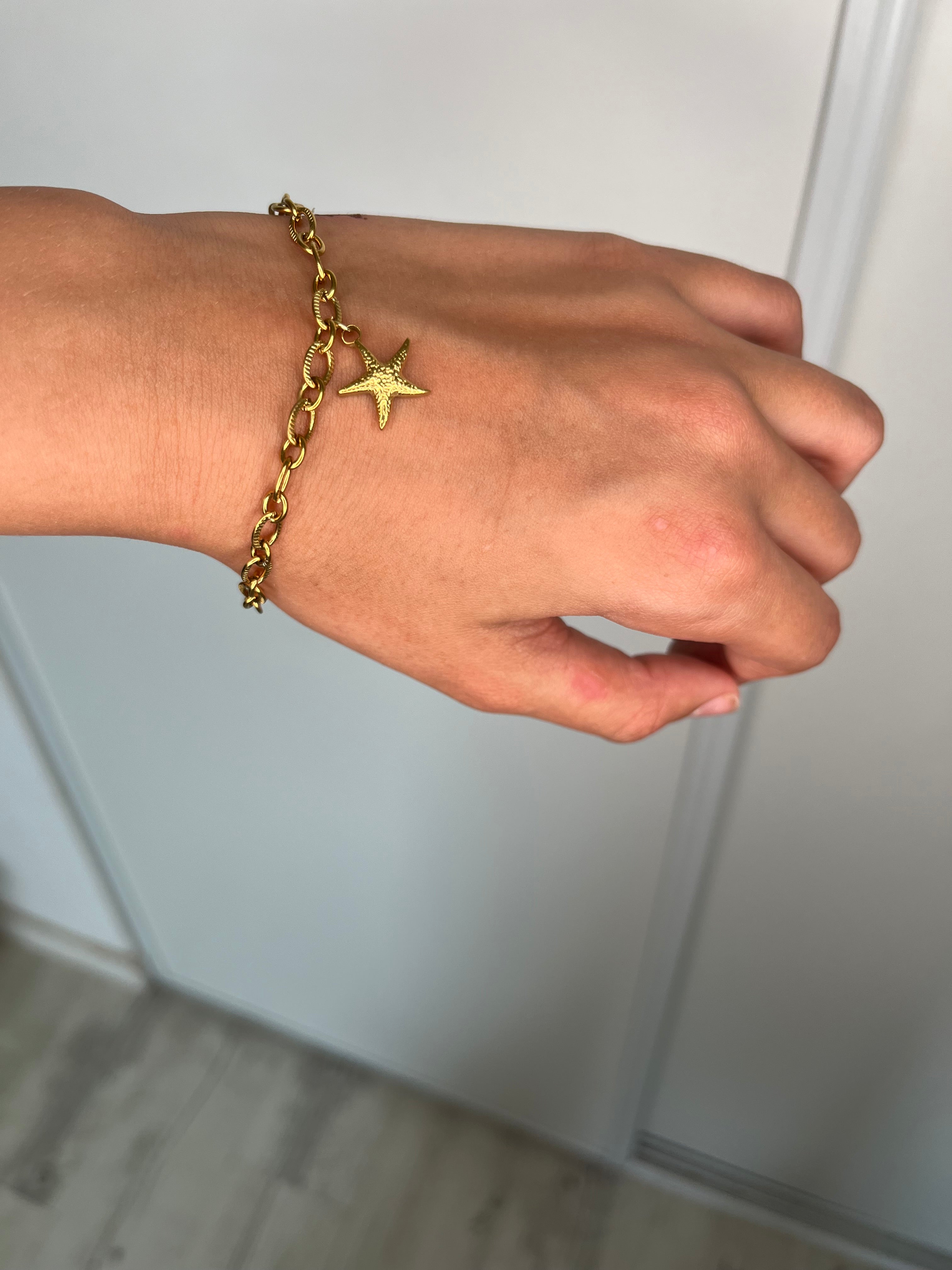 Bracelet, étoile de mer